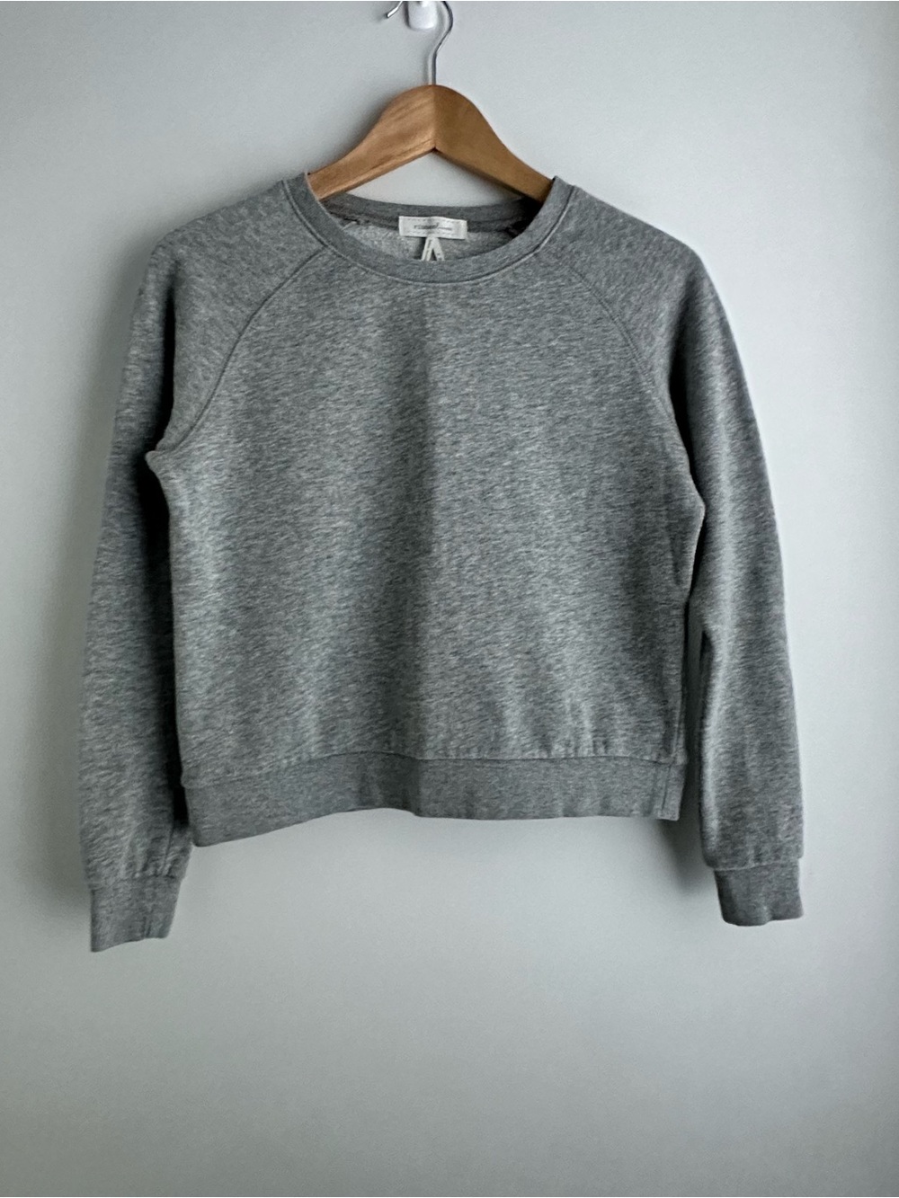 Women's Gray Crewneck Sweatshirt - Casual Pullover XS